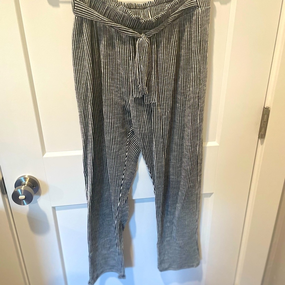 Striped Casual Pants